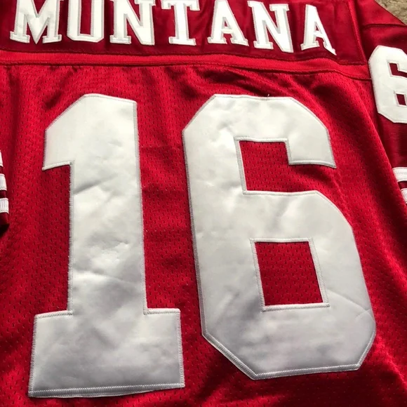 Joe Montana SF 49ers Stitched Replica Jersey - Picture 12 of 13